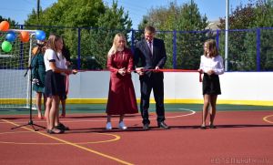 В Котельниче открыли новую спортивную площадку