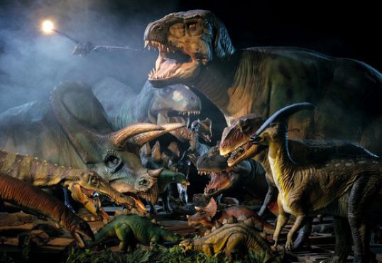 Ночь среди ящеров и динозавров