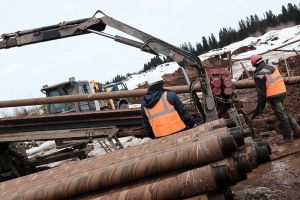 Губернатор проверил, как строится газопровод до Котельнича