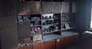 Огнеборцы потушили квартиру в Молотниково