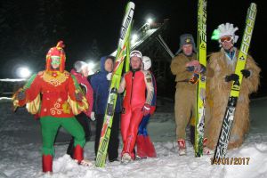 Карнавал летающих лыжников