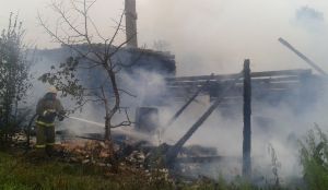 Пожар в Покровском