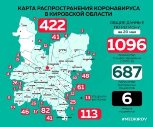 Рост заболеваемости коронавирусом в Котельниче и районе продолжается