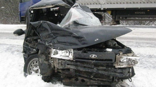 20 ноября по Котельничу провезут искореженный в аварии автомобиль