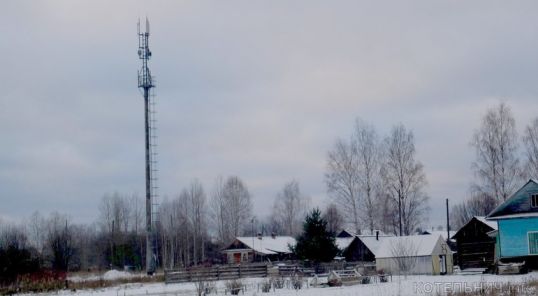В Спасском идет установка вышки сотовой связи