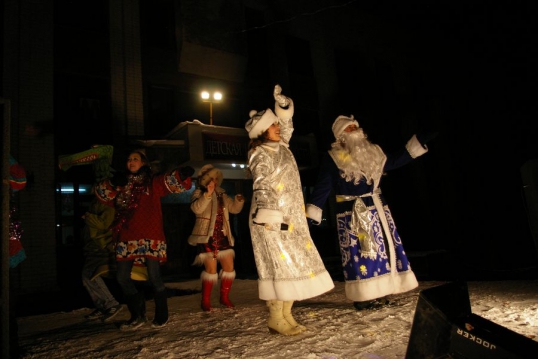 Котельничане встретили Новый 2012 год